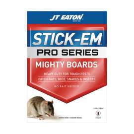 JT Eaton Stick-Em Pro Series Small Glue Board Trap For Insects/Rodents/Snakes 1 pk