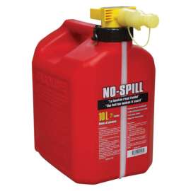 No Spill Plastic Gas Can 2.5 gal