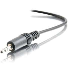 C2G 12ft 3.5mm Stereo Extension Cable, M/F, 12ft, Black