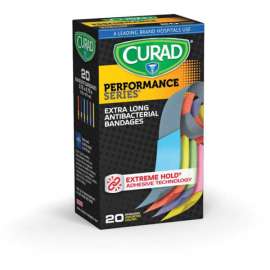 Medline Curad Extra Long Antibacterial Bandages