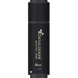 DataLocker Sentry ONE Encrypted Flash Drive, 8 GB, USB 3.1, 256-bit AES, 5 Year Warranty