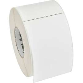Zebra Technologies Zebra Label Paper 4 x 6.5in Direct Thermal Zebra Z-Perform 2000D 3 in core, 4" Width x 6 1/2" Length, Permanent Adhesive, Direct Thermal, White