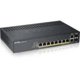ZYXEL 8-port GbE Smart Managed PoE Switch, 8 Ports, Manageable, 4 Layer Supported, Modular