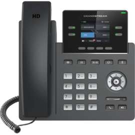 Grandstream GRP2612 IP Phone, Corded, Corded, Wall Mountable, Desktop, VoIP
