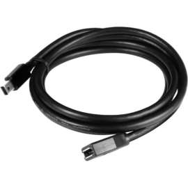 Club 3D DisplayPort/Mini DisplayPort Extension Audio/Video Cable, 3.28 ft DisplayPort/Mini DisplayPort A/V Cable for Audio/Video Device, Gaming Computer, Notebook, TV, Monitor, Projector, MAC, First End: 1 x DisplayPort 1.4 Digital Audio/Video, Female, Se