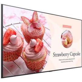 Samsung BE65T-H Digital Signage Display, 65" LCD, 3840 x 2160, Edge LED, 250 Nit