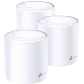 Tp Link TP-Link Deco X20(3-pack), Dual Band 802.11ax 1.76 Gbit/s Wireless Access Point, Deco WiFi 6 Mesh System, Covers up to 5800 Sq.Ft., Replaces Wireless Routers and Extenders (3-Pack, 6 Ethernet Ports in total, supports Wired Ethernet Backhaul)