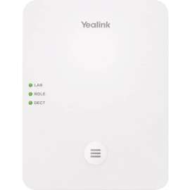 Yealink Cordless DECT IP Multi-Cell System, IP DECT, 984.25 ft Range, 100 x Handset Supported, 100 Simultaneous Calls