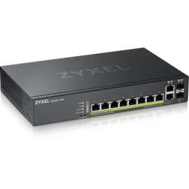 ZYXEL 8-port GbE L2 PoE Switch with GbE Uplink, 8 Ports, Manageable, 4 Layer Supported, Modular