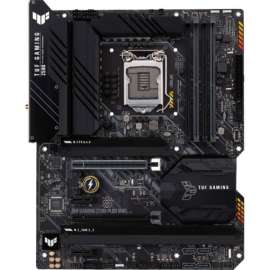 Asus TUF GAMING Z590-PLUS WIFI Desktop Motherboard, Intel Z590 Chipset, Socket LGA-1200, Intel Optane Memory Ready, ATX