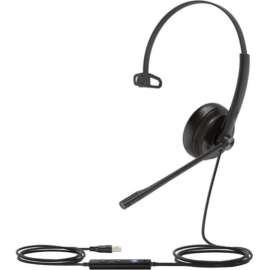 Yealink USB Wired Headset, Mono, USB, Wired, 32 Ohm