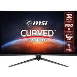 MSI Optix AG321CR 31.5" Full HD Curved Screen LED Gaming LCD Monitor, 16:9, 32" Class, Vertical Alignment (VA), 1920 x 1080