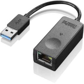 Lenovo ThinkPad USB3.0 to Ethernet Adapter, USB 3.0 Type A, 125 MB/s Data Transfer Rate, 1 Port(s), 1