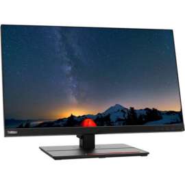 Lenovo ThinkVision P27u-20 27" 4K UHD WLED LCD Monitor, 16:9, Raven Black, 27" Class, In-plane Switching (IPS) Technology