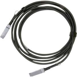 Nvidia Mellanox 100GbE QSFP28 Direct Attach Copper Cable, 3.28 ft Twinaxial Network Cable for Network Device, First End: 1 x SFF-8665 QSFP28 Network, Second End: 1 x SFF-8665 QSFP28 Network, 100 Gbit/s
