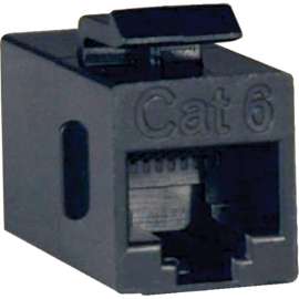 Tripp Lite Cat6 Straight Through Modular In-line Snap-in Coupler RJ45 TAA, (RJ45 F/F)