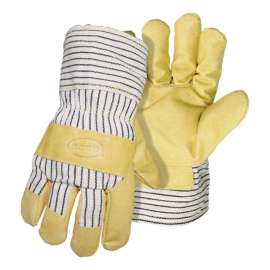 Boss Men's Indoor/Outdoor Cold Weather Gloves Tan L 1 pair