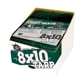 DeWitt Polytuf 8 ft. W X 10 ft. L Heavy Duty Polyethylene Tarp Forest Green