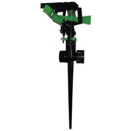 Rugg Plastic Spike Base Impulse Sprinkler