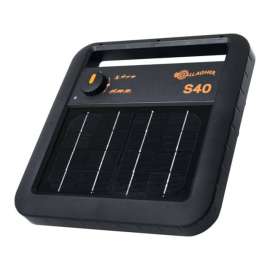 Gallagher S40 6 V Solar-Powered Fence Energizer 696960000 sq ft Black/Orange