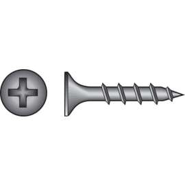 Hillman No. 6 X 1 in. L Phillips Drywall Screws 100 pk