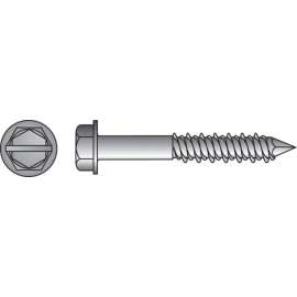 Hillman Tapper 1/4 in. D Steel Hex Head Concrete Screw Anchor 100 pk