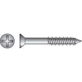 Hillman Tapcon 3/16 in. D Steel Flat Head Concrete Screw Anchor 100 pk