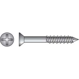 Hillman Tapper 1/4 in. D Steel Flat Head Concrete Screw Anchor 100 pk