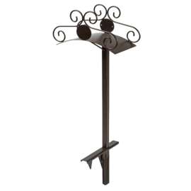 Liberty Garden 125 ft. Black Free Standing Hose Stand