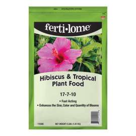 Ferti-Lome HIBISCUS AND TROPICAL PLANT FOOD 17-7-10 Granules Plant Food 4 lb