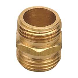 Orbit 3/4 in. Brass Threaded Double Male Hose Connector