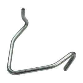 Dare 3 in. H 11 Ga. Silver Galvanized Steel T-Post Clip
