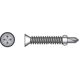 Hillman No. 10-24 X 1-7/16 in. L Phillips Wafer Head Sheet Metal Screws 100 pk