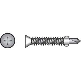 Hillman No. 4 X 2-3/4 in. L Phillips Flat Head Sheet Metal Screws 100 pk