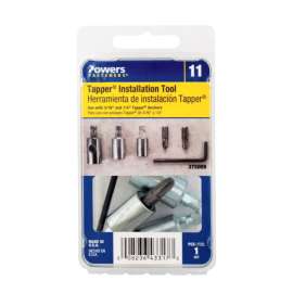 Hillman Tapper Screwdriving Bit Set 1 pk