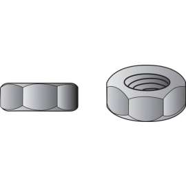 Hillman 3/4 in. Zinc-Plated Steel SAE Hex Nut 20 pk