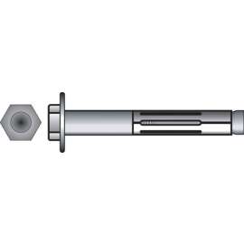 Hillman 3/8 in. D X 3 in. L Steel Hex Head Sleeve Anchors 20 pk