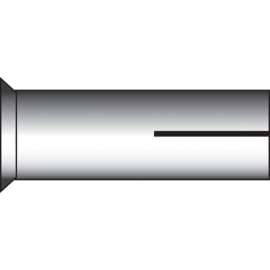 Hillman 1/4 in. D X 1 in. L Steel Round Head Drop-In Anchors 100 pk
