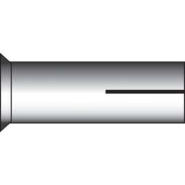 Hillman 3/8 in. D X 3/8 short in. L Steel Round Head Drop-In Anchors 50 pk