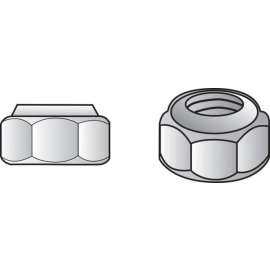 Hillman #10-32 Zinc-Plated Steel SAE Nut 100 pk