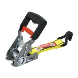 ProGrip 16 ft. L Black/Yellow Tie Down Straps 1 pk