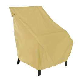 Classic Accessories Terrazzo 34 in. H X 32.5 in. W X 25.5 in. L Brown Polyester High Back Chair Cove