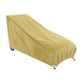 Classic Accessories Terrazzo 29 in. H X 28 in. W X 65 in. L Brown Polyester Chaise Lounge Cover