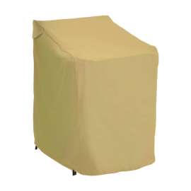 Classic Accessories Terrazzo 45 in. H X 25.5 in. W X 33.5 in. L Brown Polyester Chair Cover