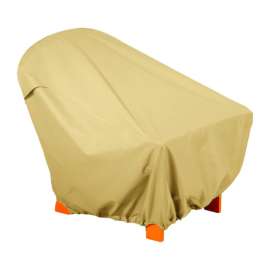 Classic Accessories Terrazzo 36 in. H X 31.5 in. W X 33.5 in. L Brown Polyester Chair Cover