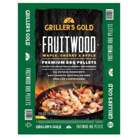 Griller's Gold All Natural Fruitwood BBQ Wood Pellet 20 lb