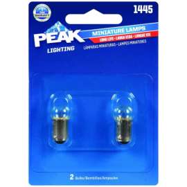 Peak Incandescent Parking/Side Marker/Turn Miniature Automotive Bulb 1445