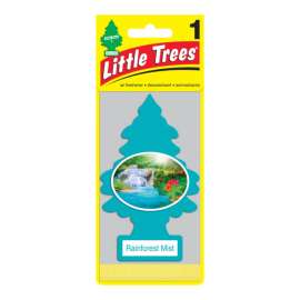 Little Trees Rainforest Mist Scent Air Freshener Solid 1 pk