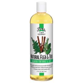 Top Performance Yellow Herbal Cat/Dog Flea and Tick Shampoo 17 oz