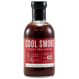 Cool Smoke Tuffy Stone Spicy BBQ Sauce 18 oz
